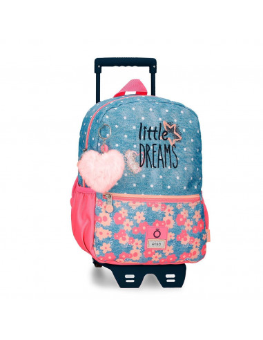 MOCHILA ADAP. C/CARRO 32CM.ENSO LITTLE DREAMS